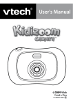 VTech Kidizoom camera Connect User`s manual