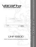 UHF-6800o UHF-6800