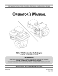 MTD 752Z161-V0 Operator`s manual