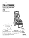 Craftsman 580.752330 Owner`s manual