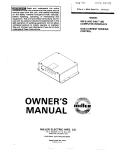 Miller Electric MR-5 Specifications