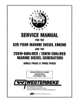 Westerbeke WMD12.5 Service manual
