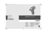 Bosch GDR Technical data