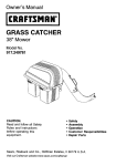 Craftsman 917.249781 Owner`s manual