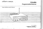 Radio Shack CT-400 Owner`s manual