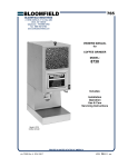 Sharp R-8730-A Specifications