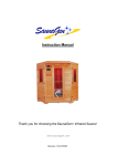Saunagen PH-I Instruction manual