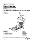 Craftsman 315.212900 Operator`s manual