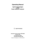 Agilent Technologies 8757D Technical data