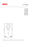 Audiovox MP3128 - 128 MB Digital Player User manual