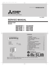 Mitsubishi Mr.Slim MS09NW Service manual