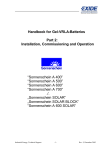 PVI Industries PV 500-6 Operating instructions