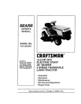 Craftsman 917.254791 Owner`s manual