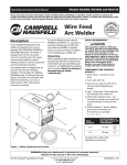 Campbell Hausfeld WG3090 Operating instructions