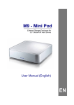 Macpower & Tytech M9 - Mini Pod User manual