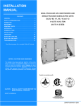 Carrier 48DL Installation manual