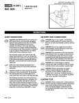 U-Line H-3071 Specifications