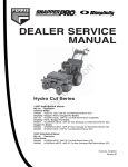 Simplicity 1694562 Service manual