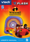 VTech V.Flash: The Incredibles Mission Incredible User`s manual