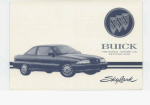 Buick 1993 Skylark Owner`s manual