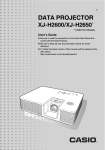Casio PJ Camera Software 1.2 User`s guide