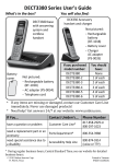 Uniden DRX332 User`s guide