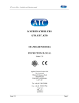 Applied Thermal Control KTC Instruction manual