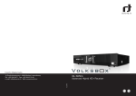 Rt Volksbox IDL 6650n User manual