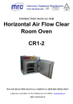 Crate CR-1 Instruction manual