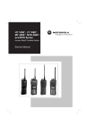 Motorola HT-1000 - SERVICE Service manual