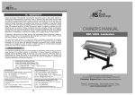 Royal Sovereign RSC-1400L Owner`s manual