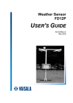 Vaisala FD12P User`s guide