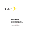 Sierra Wireless AirCard 580 User`s guide