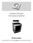 Electrolux EI30EF55GSB Use & care guide