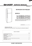 Sharp SJ-300V Service manual