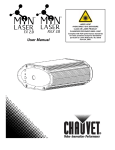 Chauvet MiN Laser FX User manual