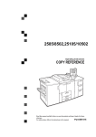 Savin 10502 Operating instructions