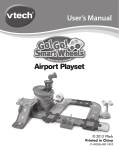 VTech Go Go Smart Wheels - Airport Playset User`s manual