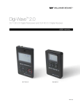 Williams Sound DLT 100 2.0 User manual