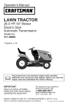 Craftsman 917.28990 Operator`s manual