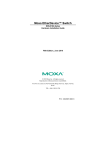 Moxa Technologies EDS-518A Series Installation guide