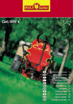 Wolf Garten Cart OHV 2 Operating instructions