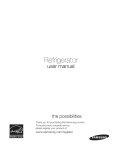 Samsung RF195** User manual