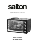 Salton SFMK02 Instruction manual