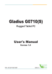 Arbor Technology Gladius G0710S User`s manual