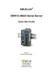 Atop ABLELink GW21C-MAXI User`s manual