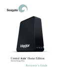 Seagate Maxtor Central Axis Specifications