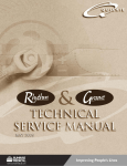Quickie Groove Service manual