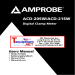 Amprobe ACD-400 Specifications