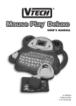 VTech Mouse Play User`s manual